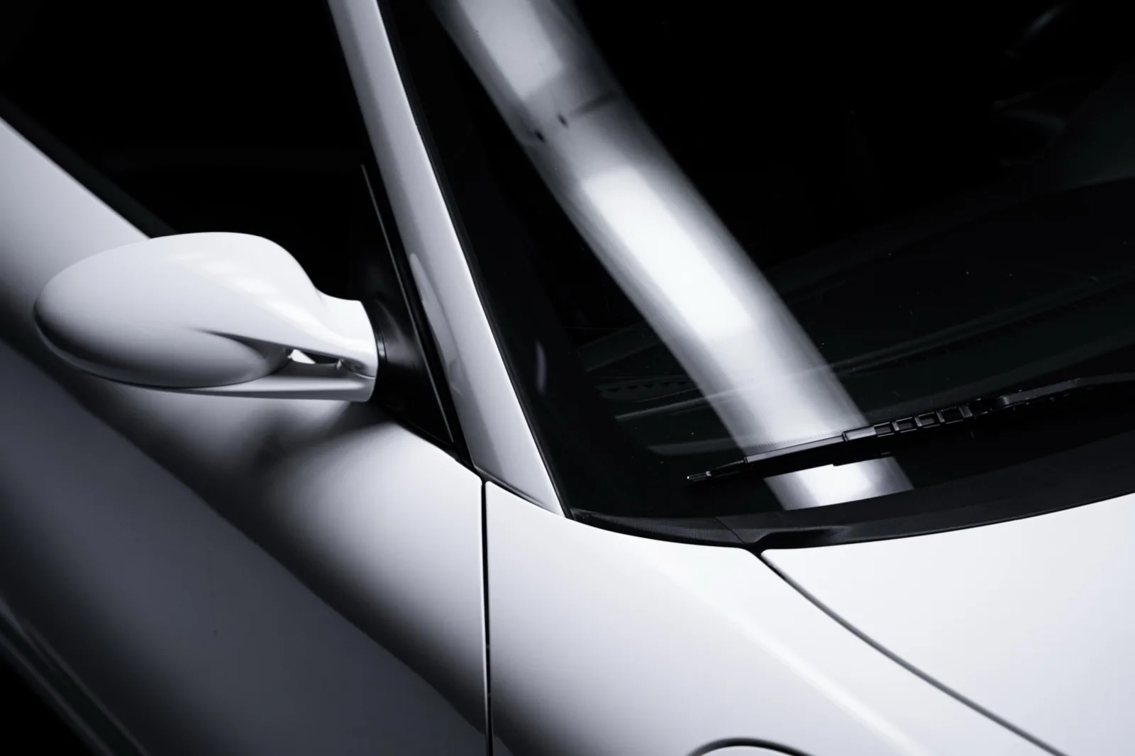 Porsche 997 onthulling onder studioverlichting